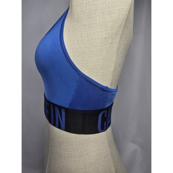 Calvin Klein Women's Intense Power Racerback Bralette Blue Size M - Picture 2 of 10